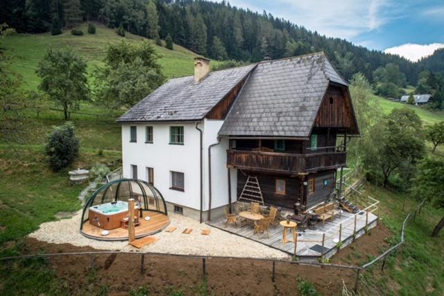 Вилла Urlaub Auf Der Alm "Deluxe" Preggraben Экстерьер фото